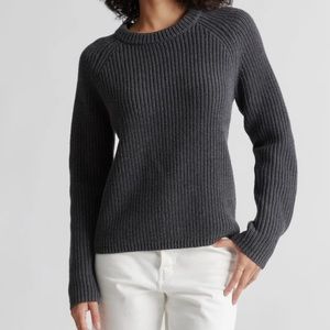 100% Organic Cotton Fisherman Crew Sweater